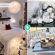 Snowy delight all-white winter wonderland decor ideas