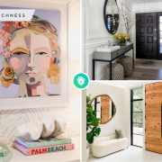 Welcoming the future decorating your entryway with 2024's trendsetting styles