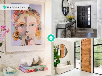 Welcoming the future decorating your entryway with 2024's trendsetting styles