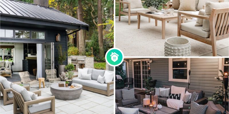 11 kinds of backyard patio furniture to enhance your outdoor space