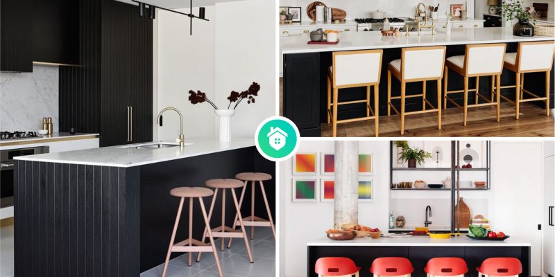 11 simple ways to infuse personality into your black and white kitchen