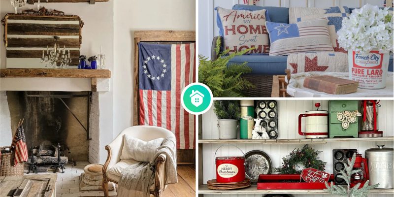 8 creative ways to infuse your home with vintage americana charm