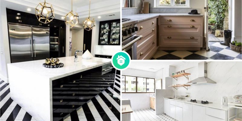 8 reasons to choose black and white tiles for your kitchen