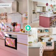 9 details you should consider for a pink retro kitchen decor