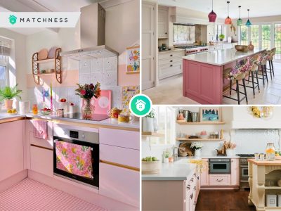 9 details you should consider for a pink retro kitchen decor
