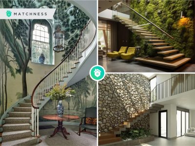 10 inspiring tall staircase wall décor ideas