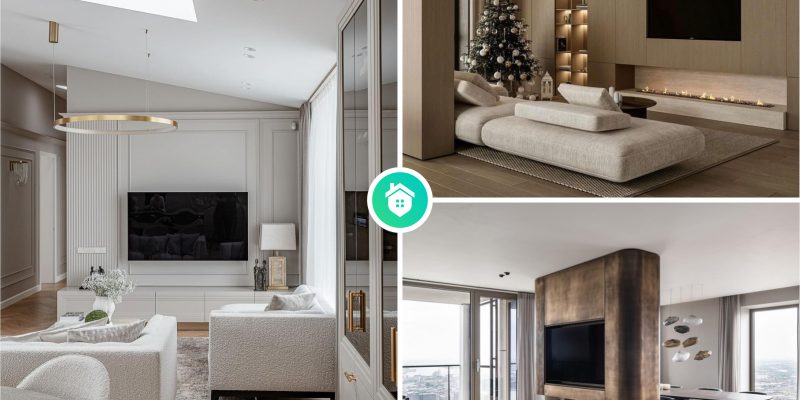 7 ways to incorporate tv to your modern room decor