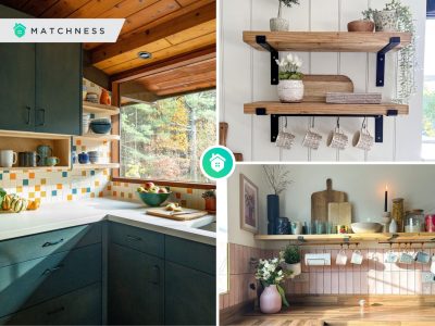 8 interesting kitchen shelf designs you should know