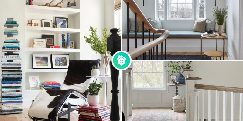 9 inspiring designs for decorating your stair landing