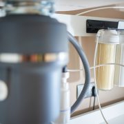 Water filter system or osmosis, water-purification