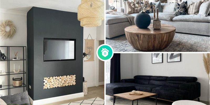 Elegant contrast 10 black and neutral living rooms with timeless appeal