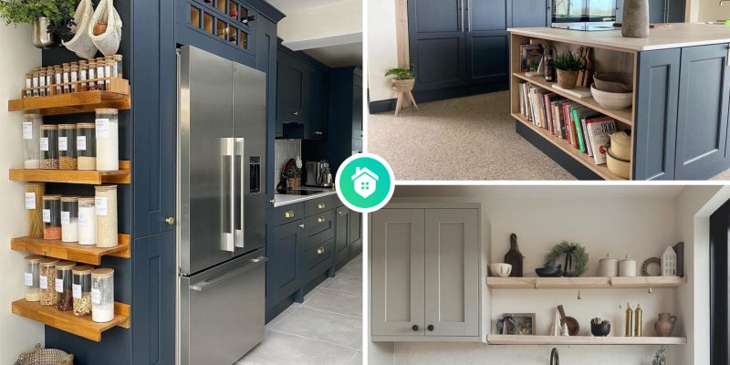 Maximize storage space 10 functional and trendy kitchen shelf ideas