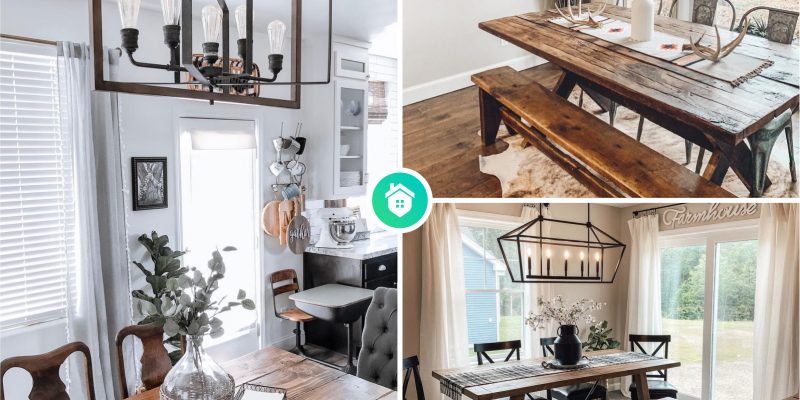 Rustic charm 11 creative decor ideas for a cozy dining room