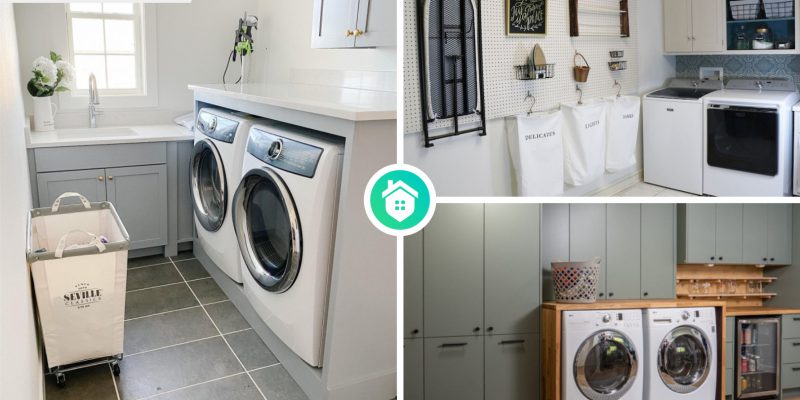 10 efficient laundry layout ideas to let you do the job easier