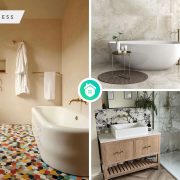 5 bathroom flooring tile ideas that combine beauty and functionality