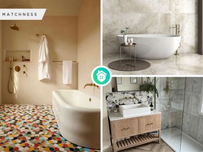 5 bathroom flooring tile ideas that combine beauty and functionality