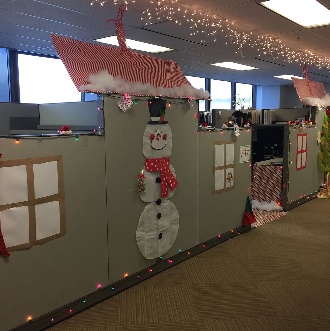 Snowman is the famous figure beside Santa for Christmas decorations. 