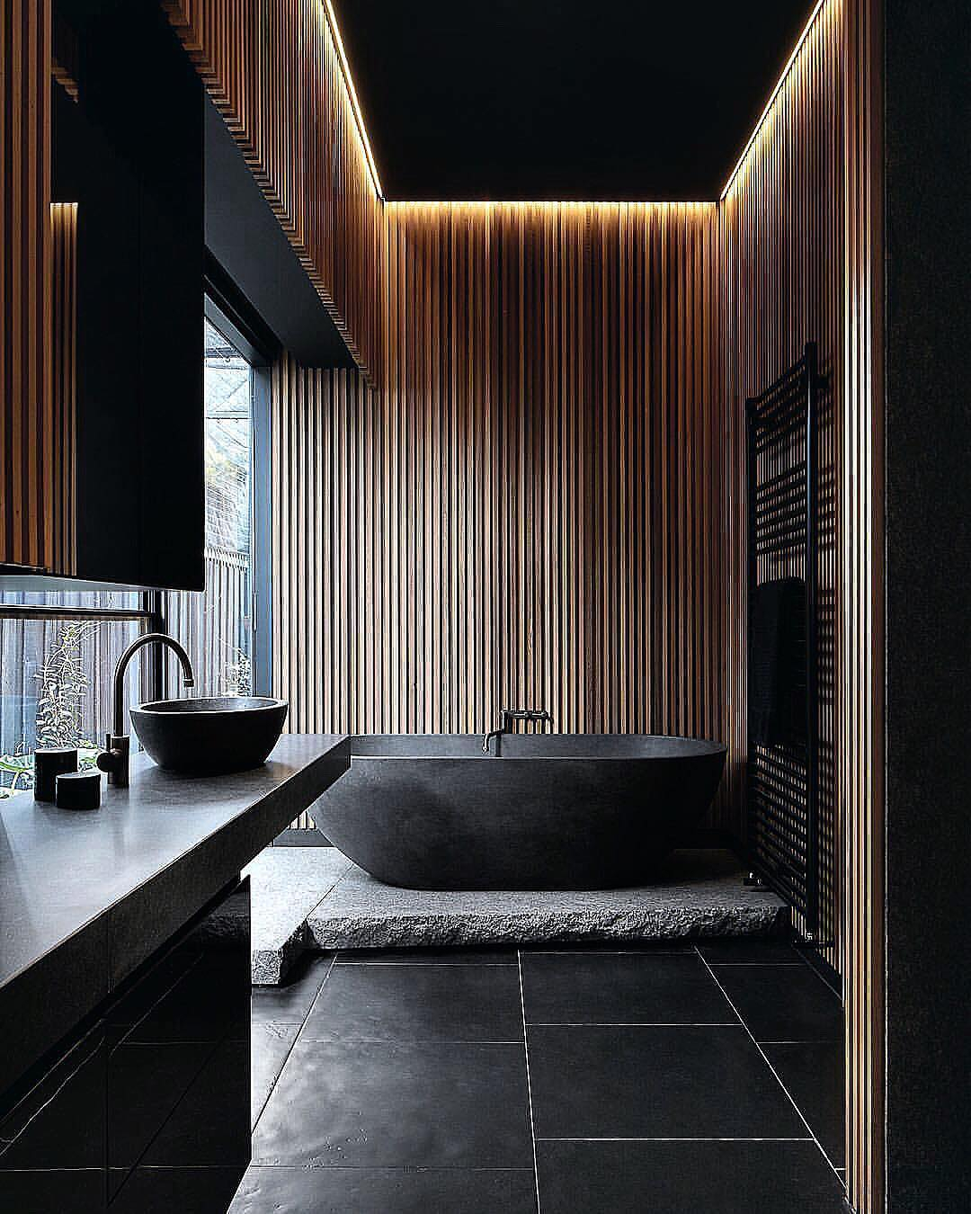 Black tiles