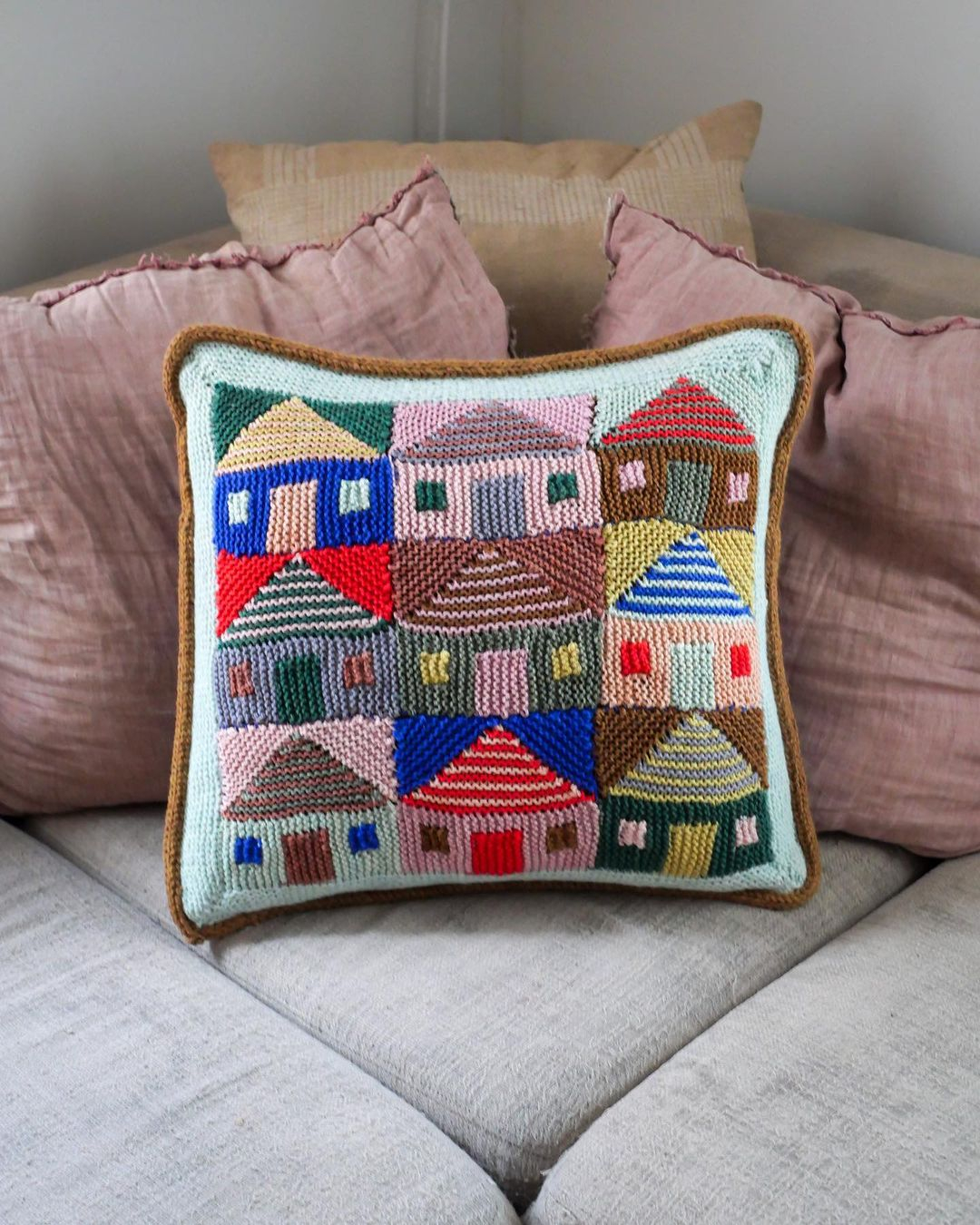 DIY throw pillow