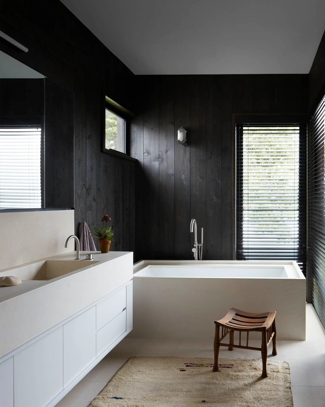 White flooring