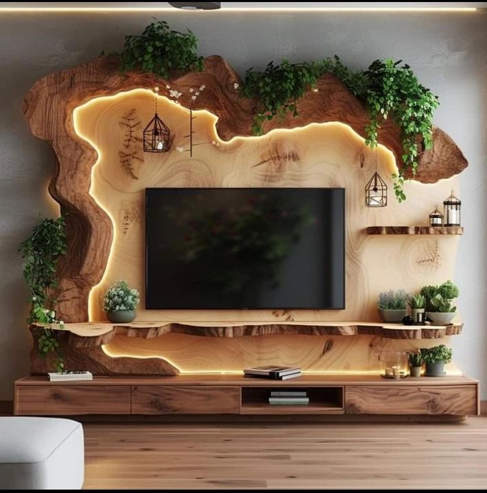 It can't be doubted that this TV frame is really adorable. The design is artistic and can be said to be an artwork product.