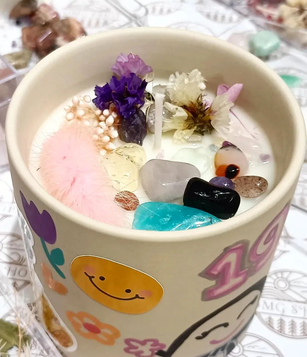 DIY candle