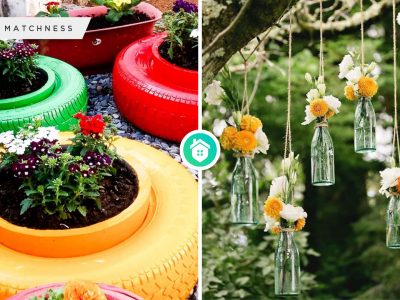 10 ways to transform the junk into proper decoration for your garden