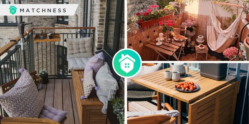 8 possible pieces of furniture you can provide for your balconyfi