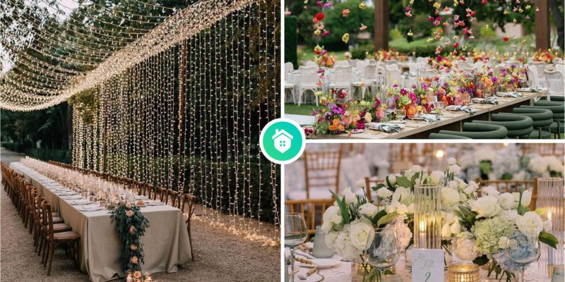9 best enchanting decorations for your outdoor wedding party