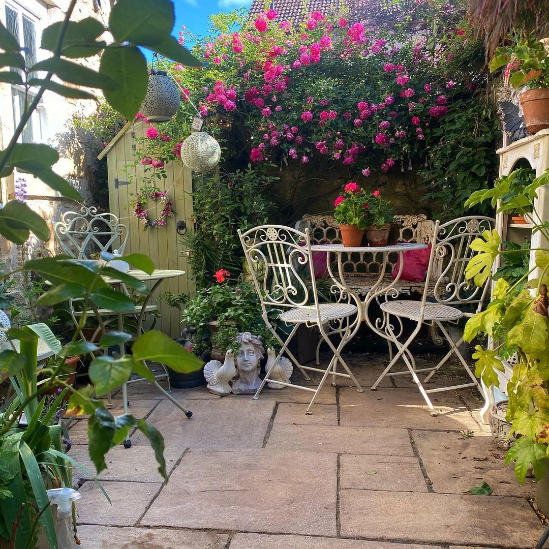 Bright flowers for creating cute garden decor