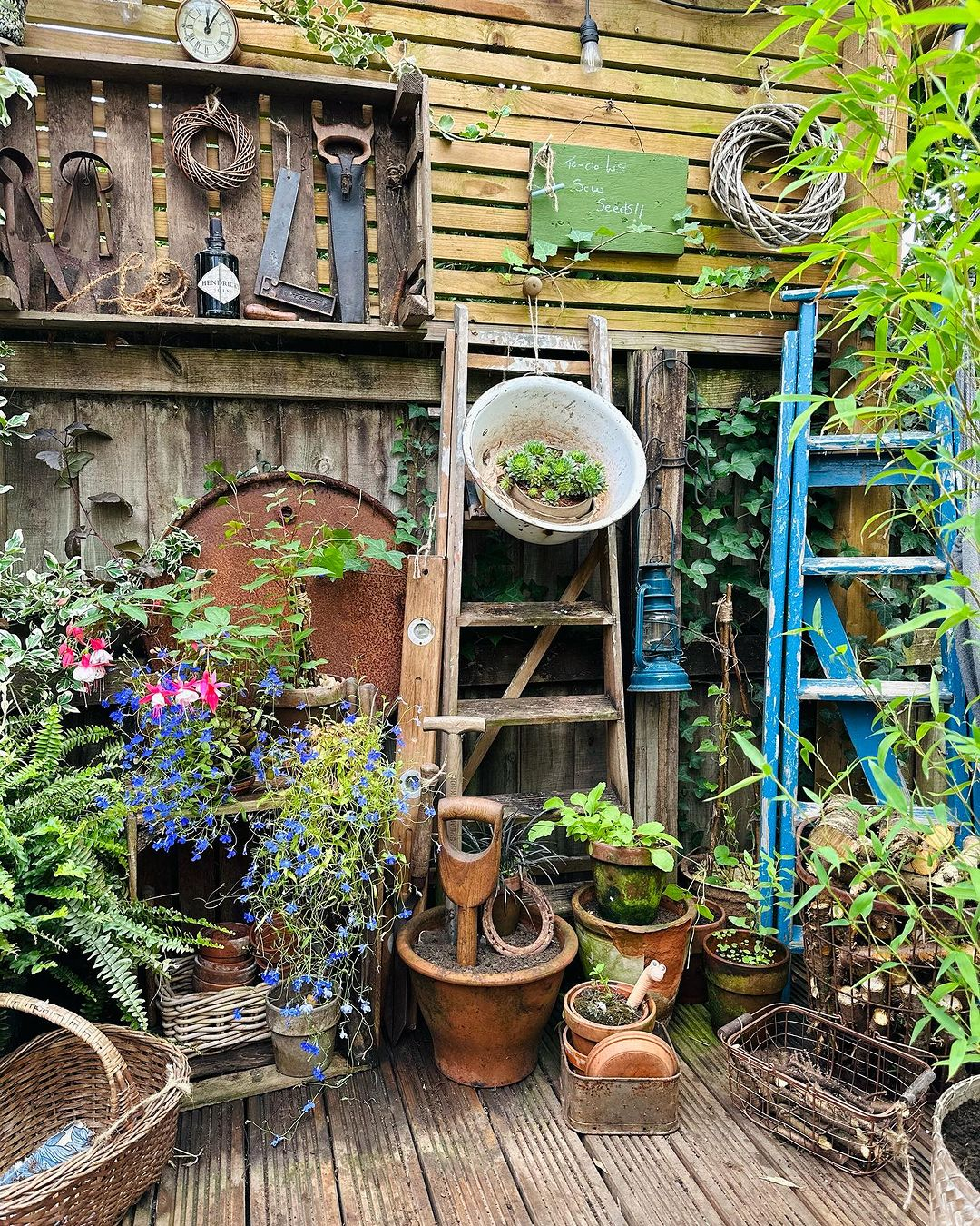 You can see here that there are so many weathered products provided in this area.
