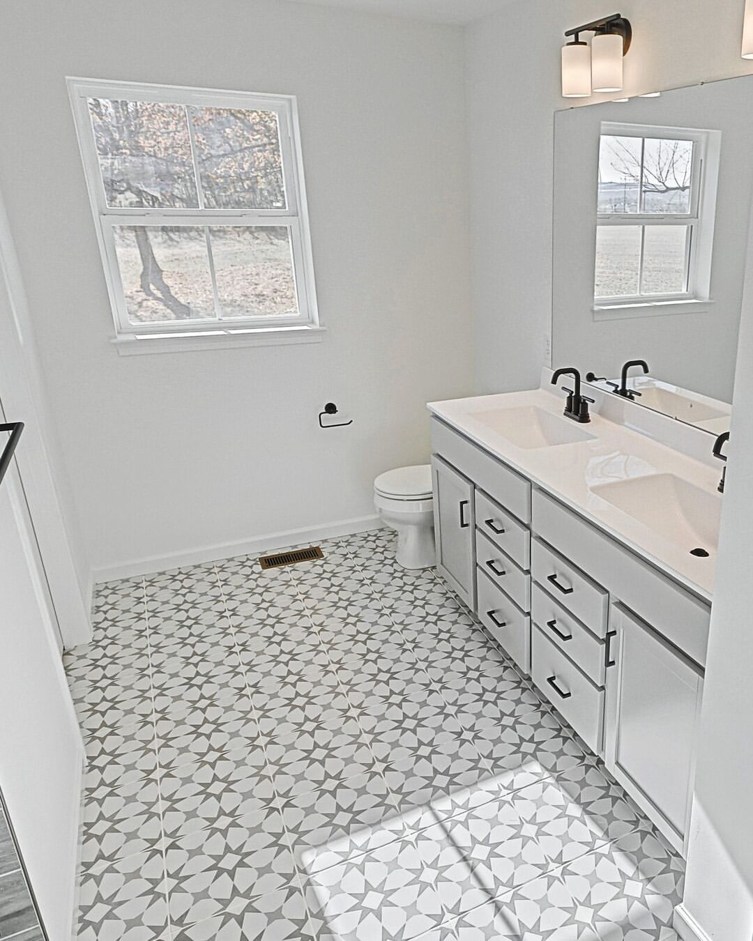 Bathroom flooring