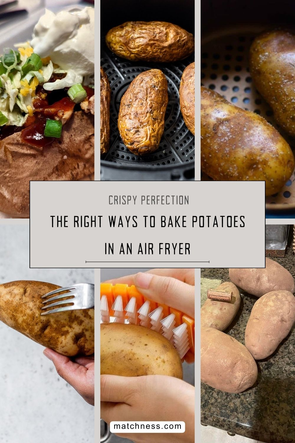 Crispy perfection the right ways to bake potatoes in an air fryer