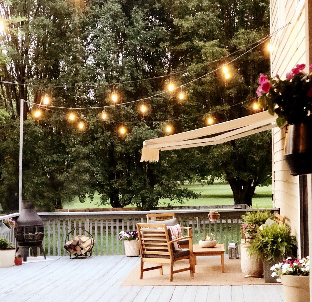 Ceiling lighting is a great way if you want to illuminate the whole space in a simple way.