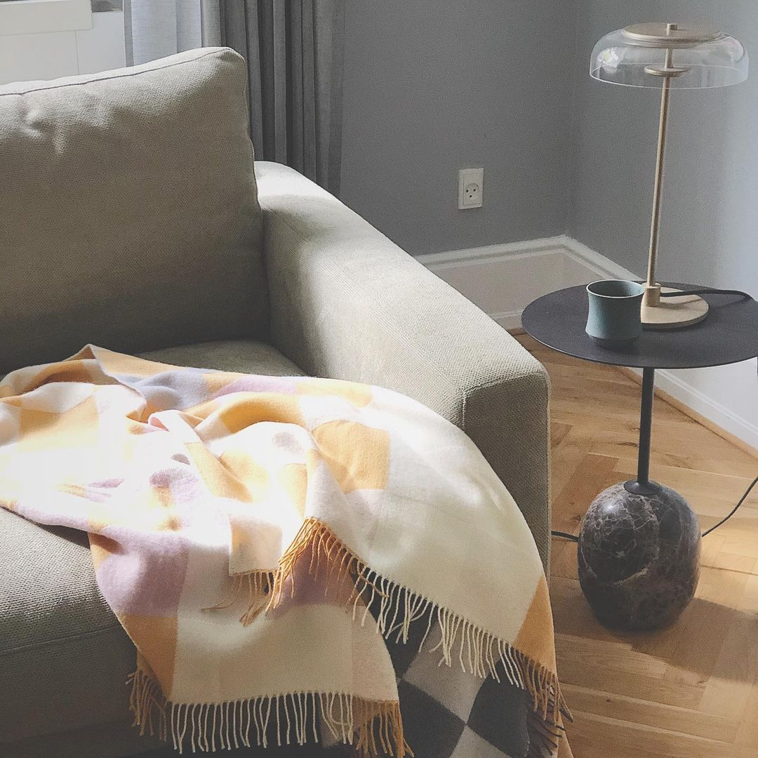 Since the weather won't be as cold as the winter, then a lightweight throw will be enough for spring. 