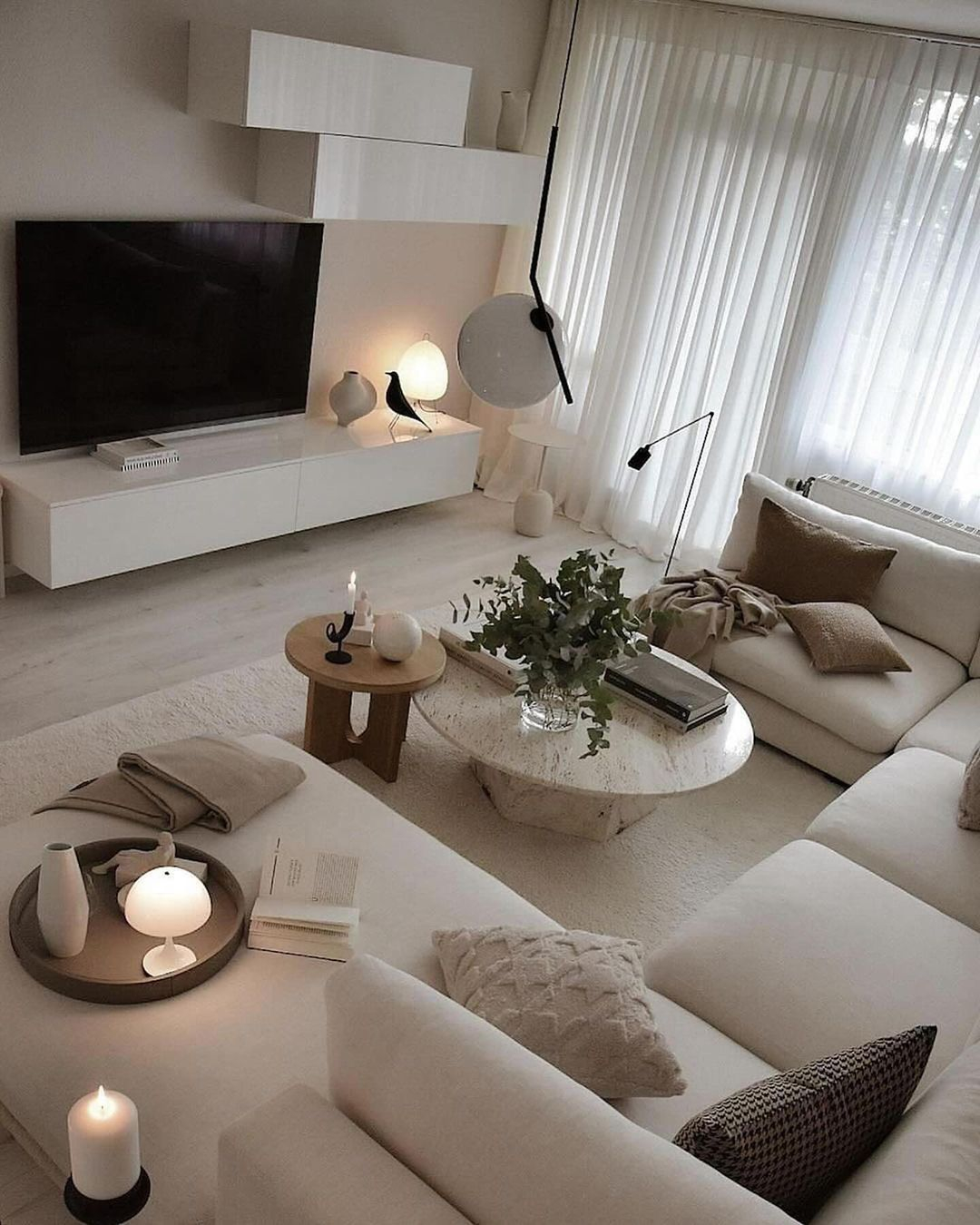 There are some pieces of furniture provided here. It can also be said as the complete one.