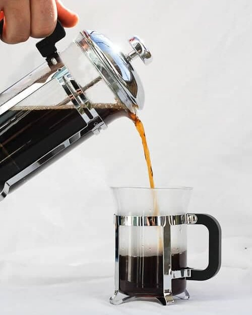 This one is the preheat serving vessel. It will be useful to keep the coffee fresh before you pour it into some cups.