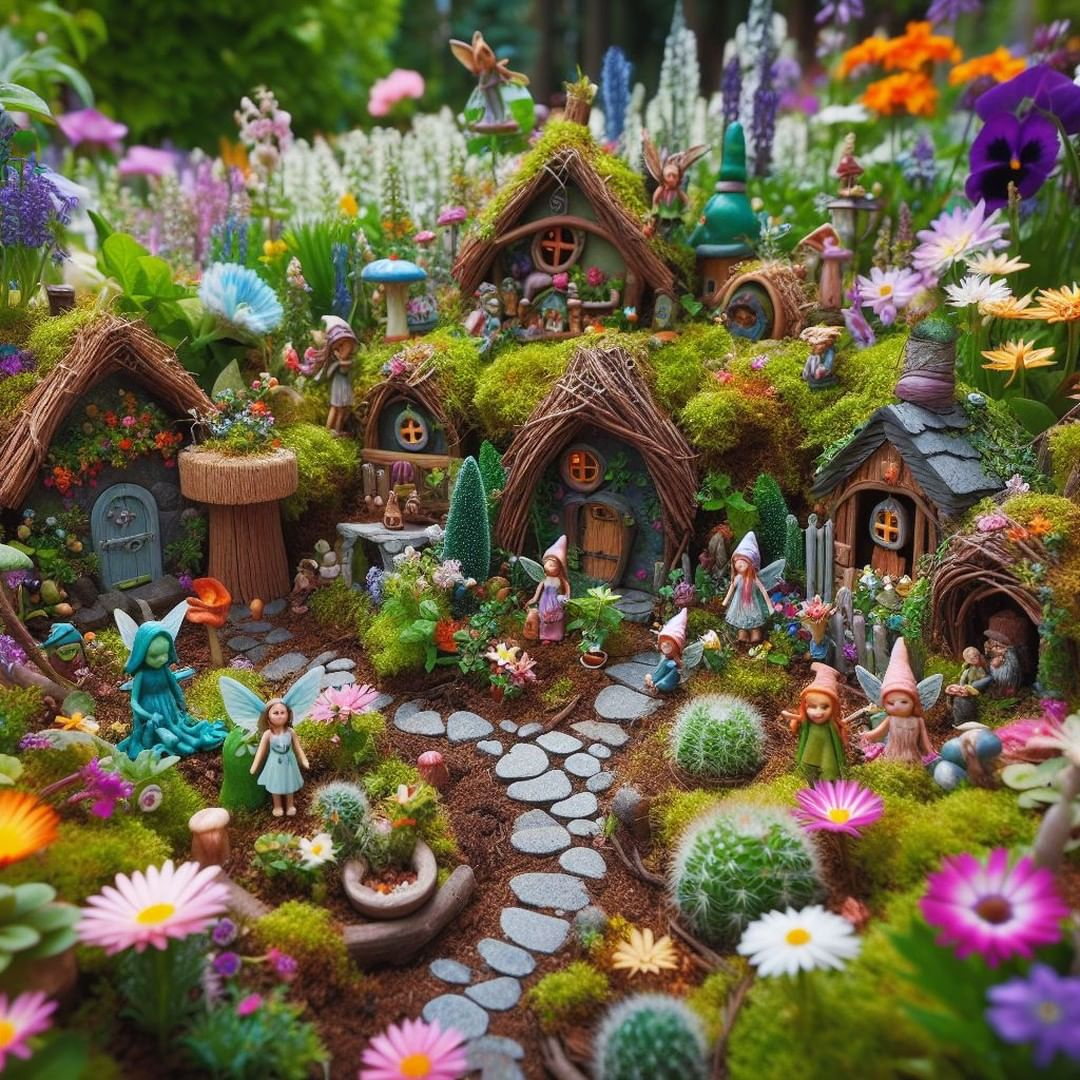 If you want to have the fairy village theme, you should be able to provide more than one house.