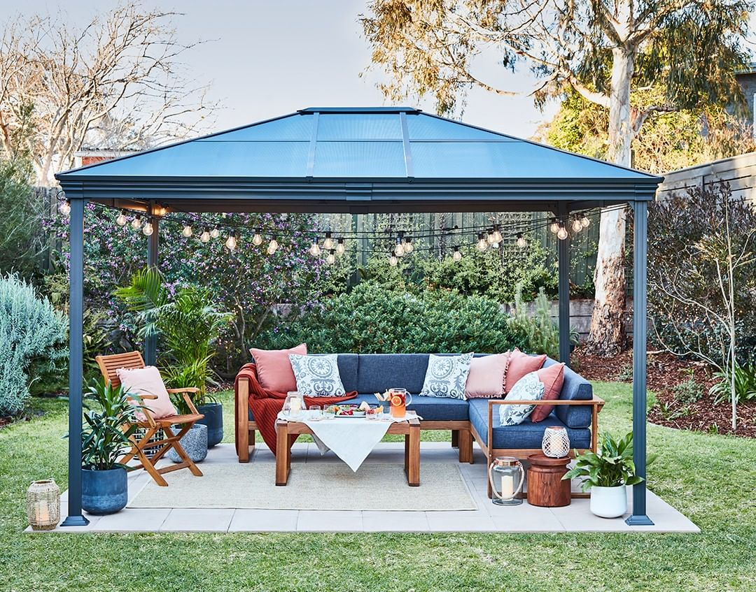 It can be said that the string light is the best one for a gazebo.