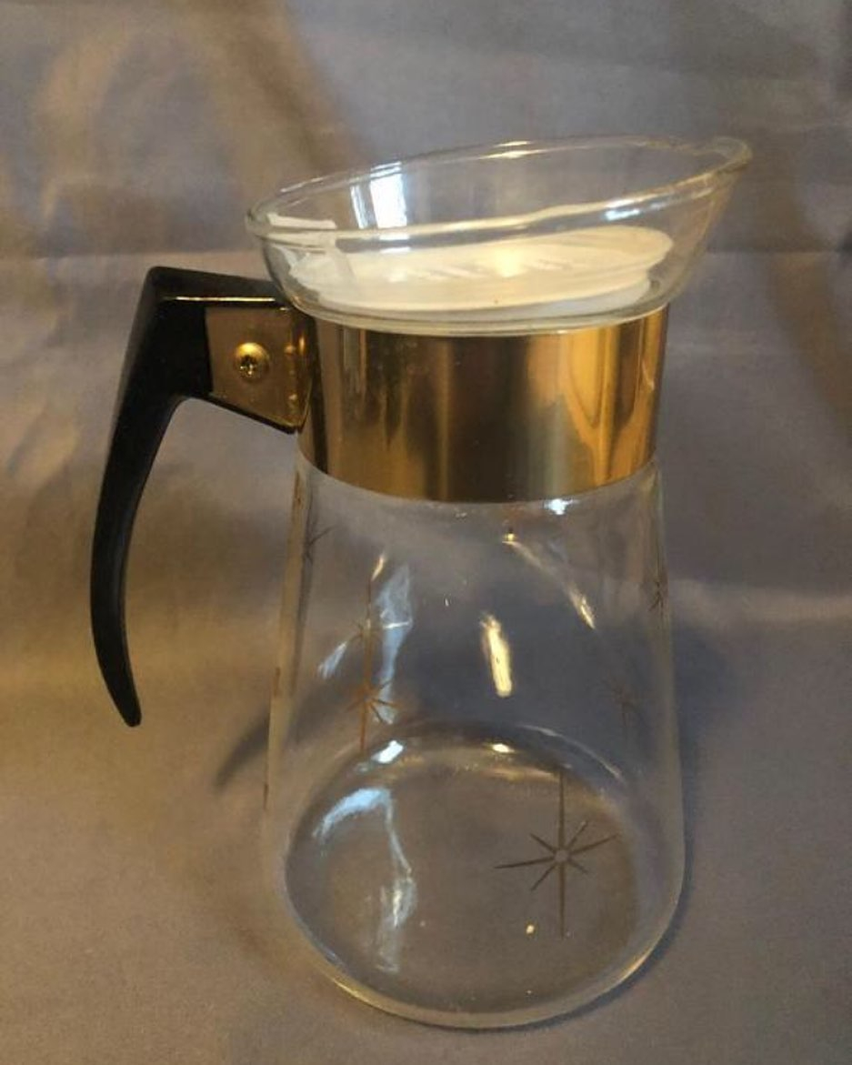 The carafe is really familiar to be used for the coffee-making process.