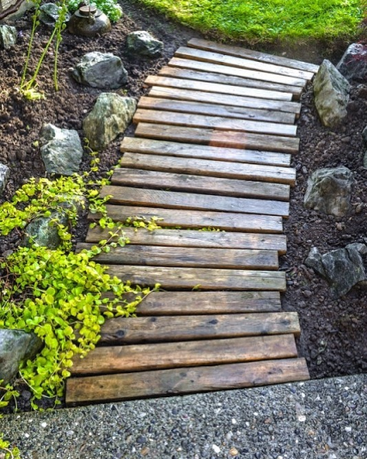 The wood installation is quite easy but it is proper for sure. It has a special impression which is warm and inviting.