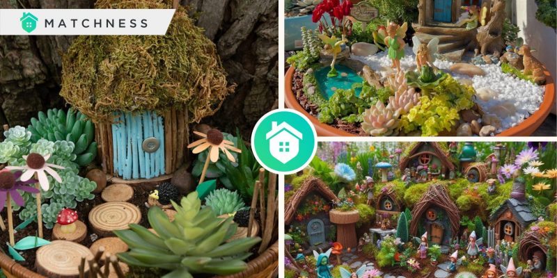 Whimsical garden ideas with fairy decor conceptfi