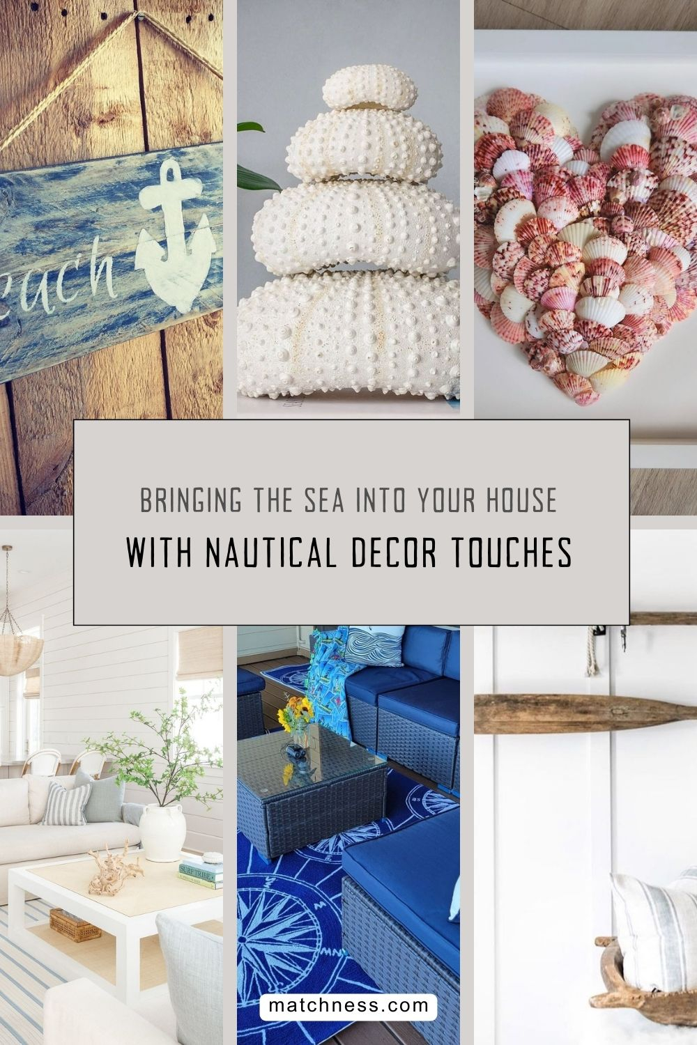 Bringing the sea into your house with nautical decor touches