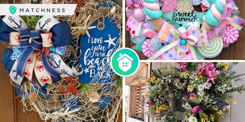 Creative summer wreath designs to brighten your homefi