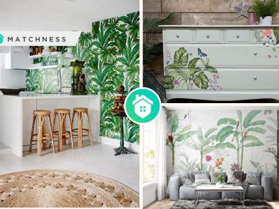 Embrace the tropics by applying the tropical prints to your home decorfi
