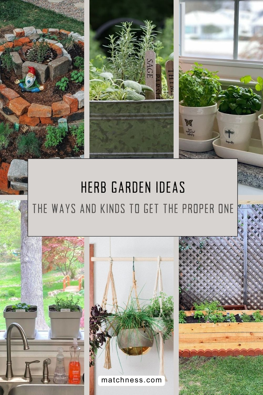 Herb garden ideas the ways and kinds to get the proper one