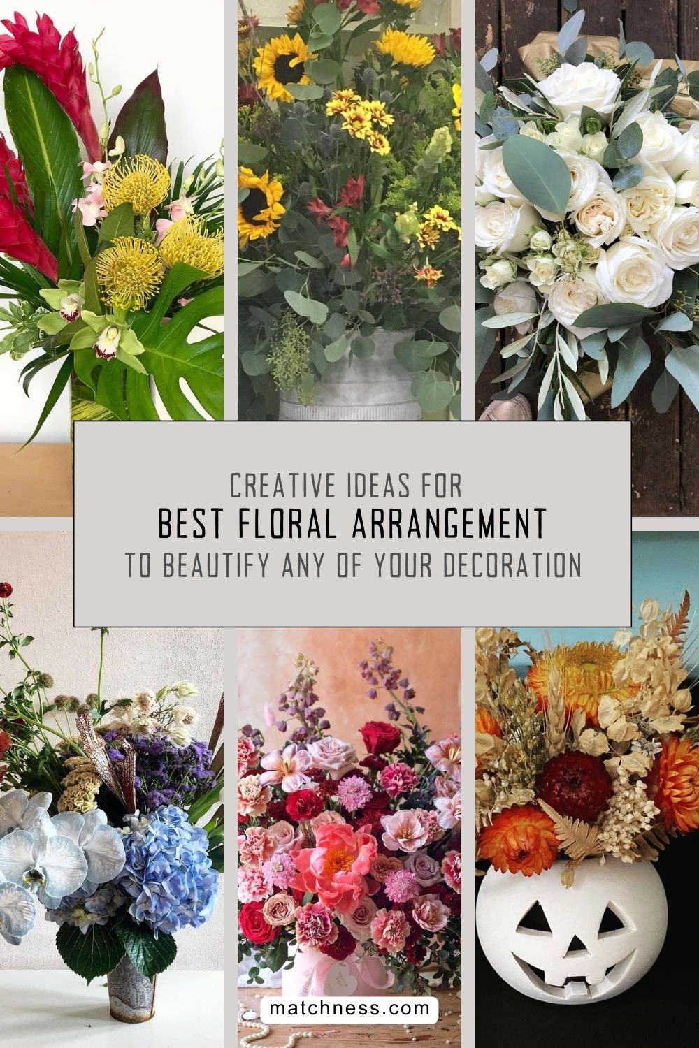 Creative ideas for best floral arrangement to beautify any of your decoration