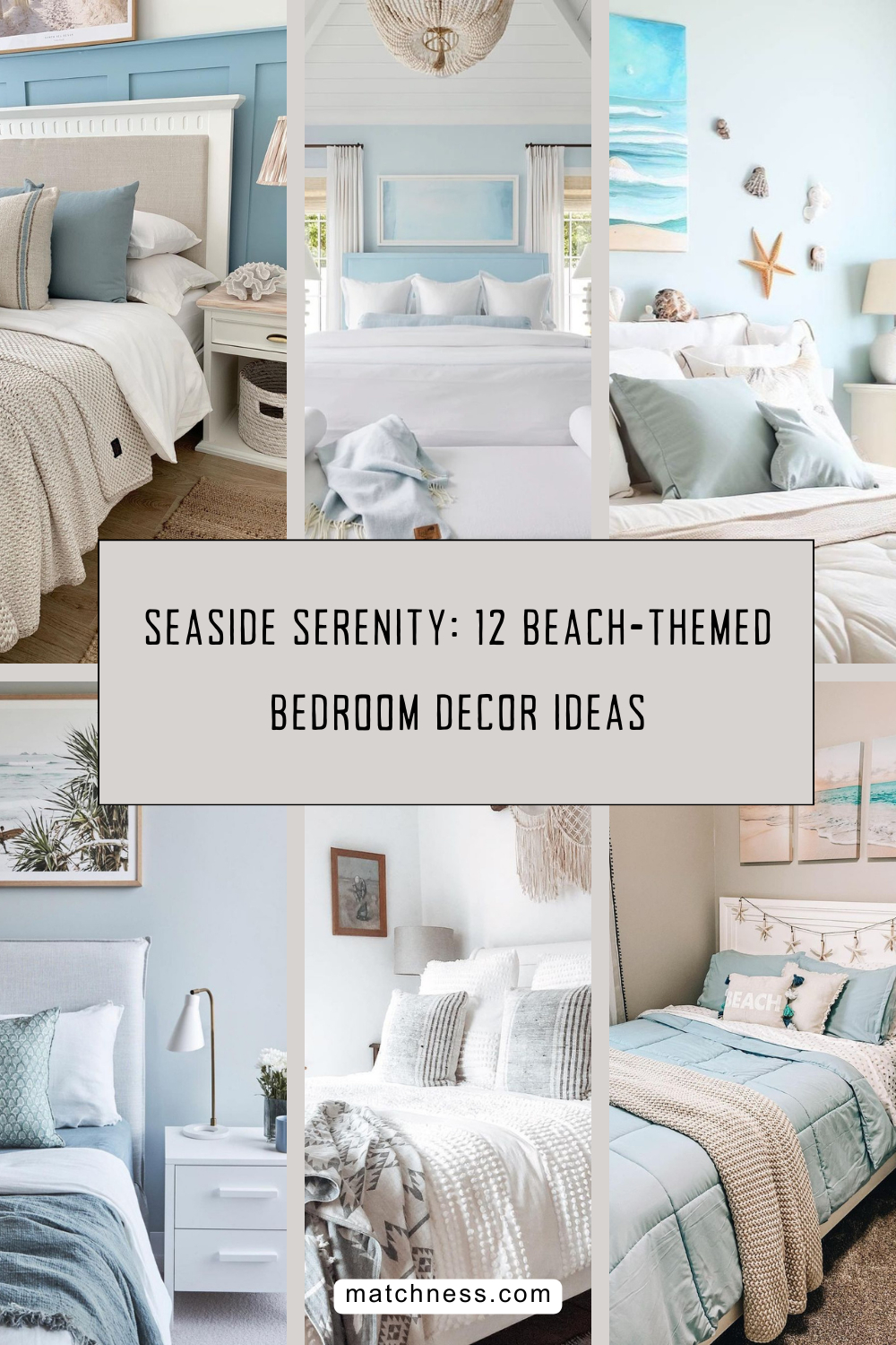 Seaside serenity 12 beach-themed bedroom decor ideas