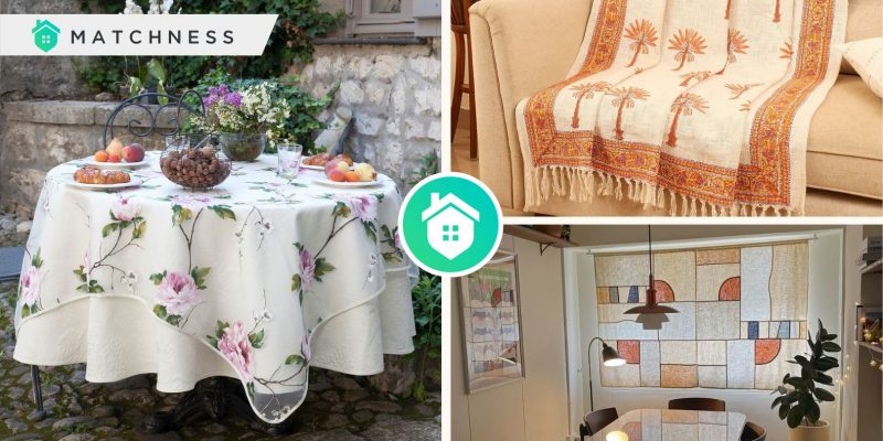 The use of airy fabrics in your home decoration to get the lightnessfi