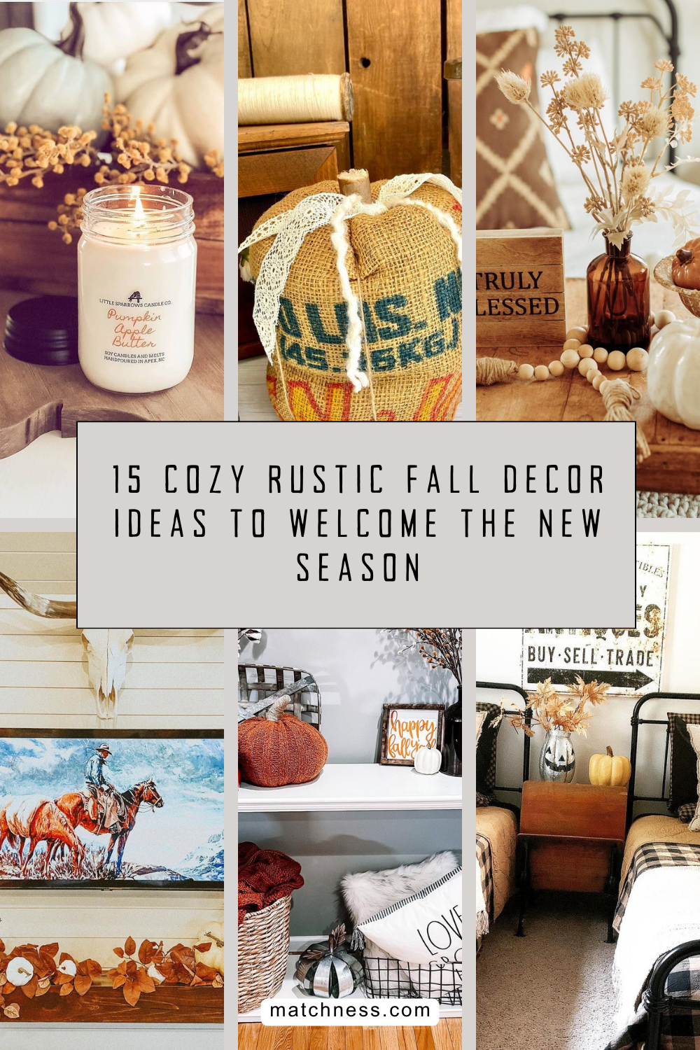 15 cozy rustic fall decor ideas to welcome the new season